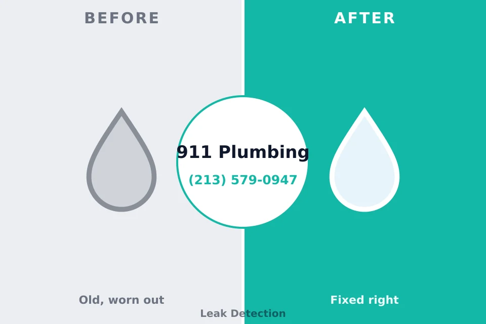 Before and after: plumbing repair Burgaw, NC